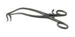 Kolbel Modified Soft Tissue Retractor, Slightly Angled, 2 x 2 Blunt Prongs, Overall Length 7" (180mm) 