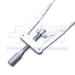 Kraff Nasal Adjustable Speculum, 14mm Solid Blades, Overall Length 2-1/3" (60mm) - 15-2155NAS
