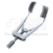 Kraff Temple  Adjustable Speculum, 14mm Solid Blades, Spread 30mm, Overall Length 2-1/3" (60mm) - 15-2156NAS