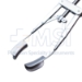 Kraff Temple Adjustable Speculum, 14mm Solid Blades, Overall Length 2-1/3" (60mm) - 15-2156AS