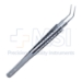 Kraff Utrata Forceps, 11mm Bend To Tip, Round Handle - 15-5405AS