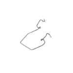 Kratz-Barraquer Eye Speculum, Open 10mm Blades, Dull Finish, 19mm Spread, Overall Length 1-3/8" (36mm) E4107 K,7911E,E4107 K