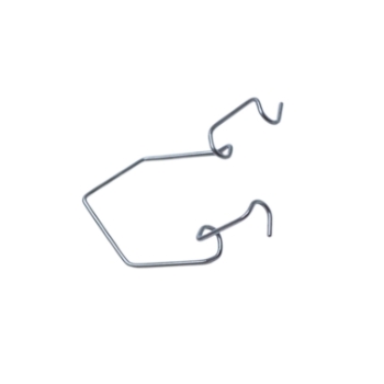 Kratz-Barraquer Eye Speculum, Open 14mm Blades, Heavy 1mm Wire, 18mm Spread, Dull Finish, Overall Length 1-5/8" (41mm) 