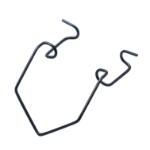 Kratz-Barraquer Speculum, Large, Heavy Wire, Straight, V-Shaped End, Blade Length 16mm, Spread 19mm, Overall Length 1-1/2" (37mm) 1552588,11/2/6150,K1-5049