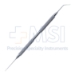Kuglen/Fenzl Instrument, Double Ended, One End Kuglen Iris Hook, Push Pull Model, Angled, Other End Fenzl Manipulator Hook, 0.15mm, Straight, Round Handle - 11-4-6634-6641