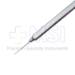 Kuglen Iris Hook Lens Manipulator, Straight Shaft, 0.5mm "K" Hook, Smooth Flat Handle, Dull Finish, Overall Length 4-3/4" (119mm) - 5-1678