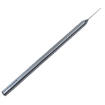 Kuglen Iris Hook Lens Manipulator, Straight Shaft, 0.5mm "K" Hook, Smooth Flat Handle, Dull Finish, Overall Length 4-3/4" (119mm) E0567,3224E,E0567