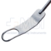 Kujat Humeral Head Retractor, 30mm, T- Handle, Cut Out 25mm Wide x 40mm Long, Notched Bent Tip, Overall Length 8-3/4" (222.3mm) - 35-7616B