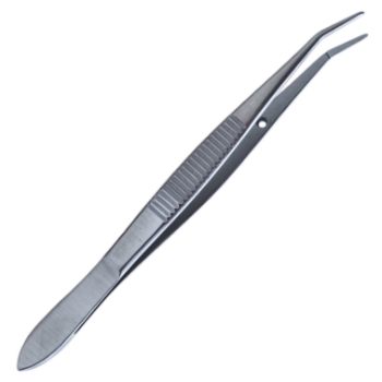 Kurth Cilia Forceps, Angled Jaws, Overall Length 4-1/2" (114mm) 