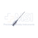 Lacrimal Cannula, 19ga, Blunt Tip, Side Opening, Straight Shaft, Polished Finish, Excluding Hub Overall Length 1-1/8" (28mm) - 5-5527