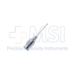 Lacrimal Cannula, 22ga, Blunt Flared Probe Point, Malleable Shaft, Polished Finish, Excluding Hub Overall Length 3/4" (19mm) - 5-5521