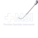 Lacrimal Cannula, Curved, 22ga, 10mm Tip, Reinforced In 18ga Shaft, Polished Finish, Overall Length Including Hub 2" (50mm) - 5-5517-22