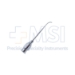 Lacrimal Cannula, Curved, 22ga, 10mm Tip, Reinforced In 18ga Shaft, Polished Finish, Overall Length Including Hub 2" (50mm) - 5-5517-22