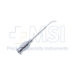 Lacrimal Cannula, Curved, 23ga, 10mm Tip, Reinforced In 19ga Shaft, Polished Finish, Overall Length Including Hub 2" (50mm) - 5-5517