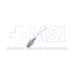 Lacrimal Cannula, 23ga, Curved, Polished Finish, Working Length 1" (25.4mm), Overall Length Including Hub 1-5/8" (42mm) - A103523