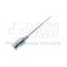 Lacrimal Cannula, Straight, 23ga, 10mm Tip, Reinforced In 19ga Shaft, Polished Finish, Overall Length Including Hub 2" (50mm) - 5-5515