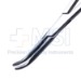 Lahey Gall Duct Forceps, Strong Curve, Horizontal Serrations, Overall Length, 7-1/2" (190mm) - 251316J