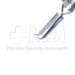 Lambert Sleeve Spreader, Tip Angled 90 Degrees, Smooth Jaw, Cross Action Design, Post Thumb Screw Locking Device, Overall Length 4-1/8" (105mm) - 5-6487