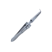 Lambert Sleeve Spreader, Tip Angled 90 Degrees, Smooth Jaw, Cross Action Design, Post Thumb Screw Locking Device, Overall Length 4-1/8" (105mm) 1675490,May-87,E5376