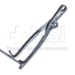 Lambotte Bone Holding Forceps, Swivel Head, Adjustable Jaw, Click Rachet, Overall Length 10-1/2" (267mm) - D7206