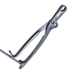 Lambotte Bone Holding Forceps, Swivel Head, Adjustable Jaw, Click Rachet, Overall Length 10-1/2" (267mm) 