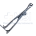 Lambotte Bone Holding Forceps, Swivel Head, Adjustable Jaw, Click Rachet, Overall Length 11-1/2" (292mm) - D7208