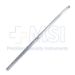 Lambotte Osteotome, Curved, 1/4" (6mm) Wide, Overall Length 9" (230mm) - D6328