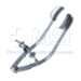 Lancaster Eye Speculum, Solid 16mm Blades, Screw Controlled Locking Mechanism, Spread 38mm, Dull Finish, Overall Length 3" (77mm) - 5-5167