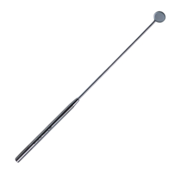 Laryngeal Mirror, Size (K1)/#0, 12mm, Round Handle 