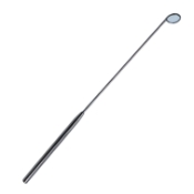 Laryngeal Mirror, Size (K2)/#0, 14mm, Round Handle 