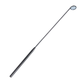 Laryngeal Mirror, Size (K2)/#0, 14mm, Round Handle 