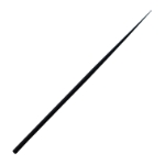 Laser Iris Hook, Black, Ebonized, Overall Length 9-1/2" (241mm) 