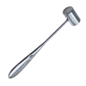 Leaf Stainless Steel Mallet, Cylinder Shaped Head, 4.2oz, Diameter 0.787" (20mm), Overall Length 6-1/2" (164mm) 