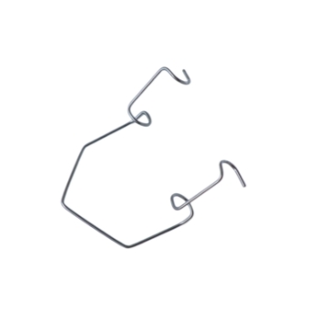 Lehner Temporal Speculum, Open 14mm Blades, 18mm Spread, Angled 45 Degrees Upward For Temporal Approach E4105
