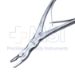 Leksell Rongeur, Double Action, Curved 15 Degrees, 4mm X 16mm Bite, Overall Length 9" (230mm) - D7486