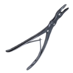 Leksell Rongeur, Double Action, Curved 15 Degrees, 4mm X 16mm Bite, Overall Length 9" (230mm) 