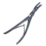 Leksell Rongeur, Double Action, Curved 15 Degrees, 5mm X 16mm Bite, Overall Length 9" (230mm) 