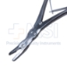 Leksell Rongeur, Double Action, Curved 15 Degrees, 6mm X 16mm Bite, Overall Length 9" (230mm) - D7488