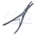 Leksell Rongeur, Double Action, Curved 15 Degrees, 6mm X 16mm Bite, Overall Length 9" (230mm) - D7488