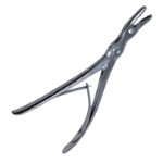 Leksell Rongeur, Double Action, Curved 15 Degrees, 6mm X 16mm Bite, Overall Length 9" (230mm) 