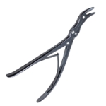 Leksell Rongeur, Double Action, Curved 50 Degrees,  3mm X 13mm Bite, Overall Length 9" (230mm) 