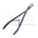 Lempert Rongeur, Curved, 3mm x 7mm Jaw, Overall Length 6-1/4" (160mm) - D7260