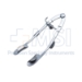 Lester-Burch Eye Speculum, Solid Curved Blades, Finger Squeeze Pads, Screw Locking Device, Blade Length 14mm, Spread 36mm, Overall Length 3-1/4" (83mm) - 11-2-6731