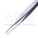 Lester Fixation Forceps, Straight Shafts, Fine 2 x 3 Teeth, Serrated Handle, Polished Finish, Overall Length 3-3/4" (97mm) - 5-2767