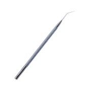 Lester IOL Manipulator, Angled, 9mm Tip To Bend, Round Knurled Handle, Overall Length 4-1/2" (115mm) 658111,11/4/3701,K3-2690