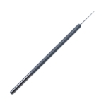 Lester Lens Manipulator, Straight Shaft, 0.2mm Hourglass Shaped Tip, Round Knurled Handle, Overall Length 4-1/2" (115mm) E0571,08-04202,9228E,08-04202,E0571