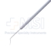 Lewicky Lens Hook, Angled, 10mm Tip To Bend, Round Knurled Handle, Overall Length 5" (127mm) - 11-4-6361