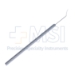 Lewicky Lens Hook, Angled, 10mm Tip To Bend, Round Knurled Handle, Overall Length 5" (127mm) - 11-4-6361