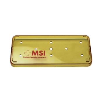 Lid, For Microsurgical Instrument Trays, Dimensions 2-1/2" x 6" (64mm x 152mm) 