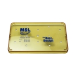 Lid, For Microsurgical Instrument Trays, Dimensions 4" x 6-1/2" (102mm x 162mm) 